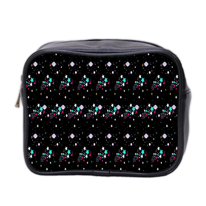 Galaxy Stars Mini Toiletries Bag (Two Sides)