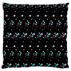 Galaxy Stars Large Flano Cushion Case (two Sides) by Sparkle