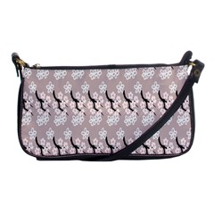 Pink Floral Shoulder Clutch Bag by Sparkle