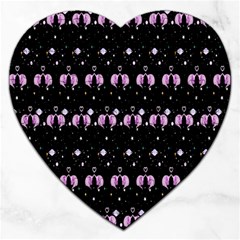 Galaxy Unicorns Jigsaw Puzzle (heart)