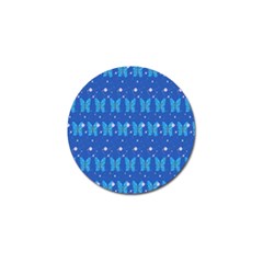 Glitter Butterfly Golf Ball Marker (4 Pack) by Sparkle