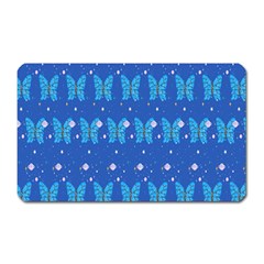 Glitter Butterfly Magnet (rectangular) by Sparkle