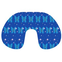 Glitter Butterfly Travel Neck Pillow by Sparkle