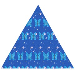 Glitter Butterfly Wooden Puzzle Triangle by Sparkle