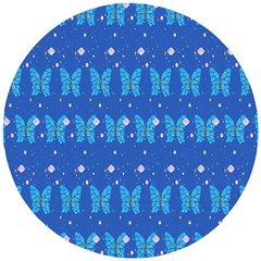 Glitter Butterfly Wooden Puzzle Round by Sparkle