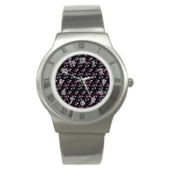 Galaxy Cats Stainless Steel Watch by Sparkle