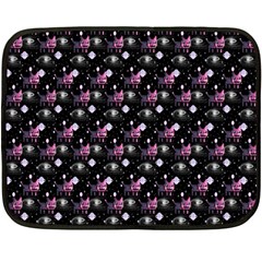 Galaxy Cats Fleece Blanket (mini) by Sparkle