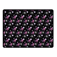 Galaxy Cats Fleece Blanket (small) by Sparkle