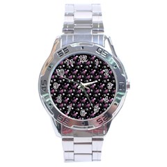 Galaxy Cats Stainless Steel Analogue Watch by Sparkle