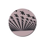 3dfishes Rubber Round Coaster (4 pack)  Front