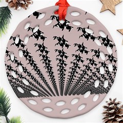 3dfishes Ornament (round Filigree)