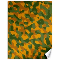 Green And Orange Camouflage Pattern Canvas 18  X 24 