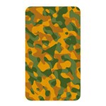 Green and Orange Camouflage Pattern Memory Card Reader (Rectangular) Front