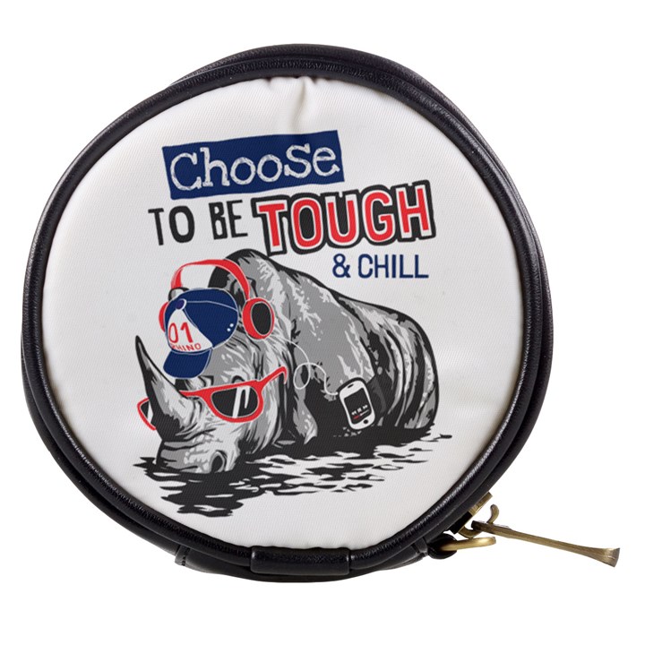 Choose To Be Tough & Chill Mini Makeup Bag