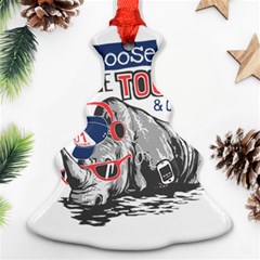 Choose To Be Tough & Chill Ornament (christmas Tree) 