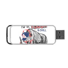 Choose To Be Tough & Chill Portable Usb Flash (two Sides)