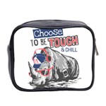 Choose To Be Tough & Chill Mini Toiletries Bag (Two Sides) Back