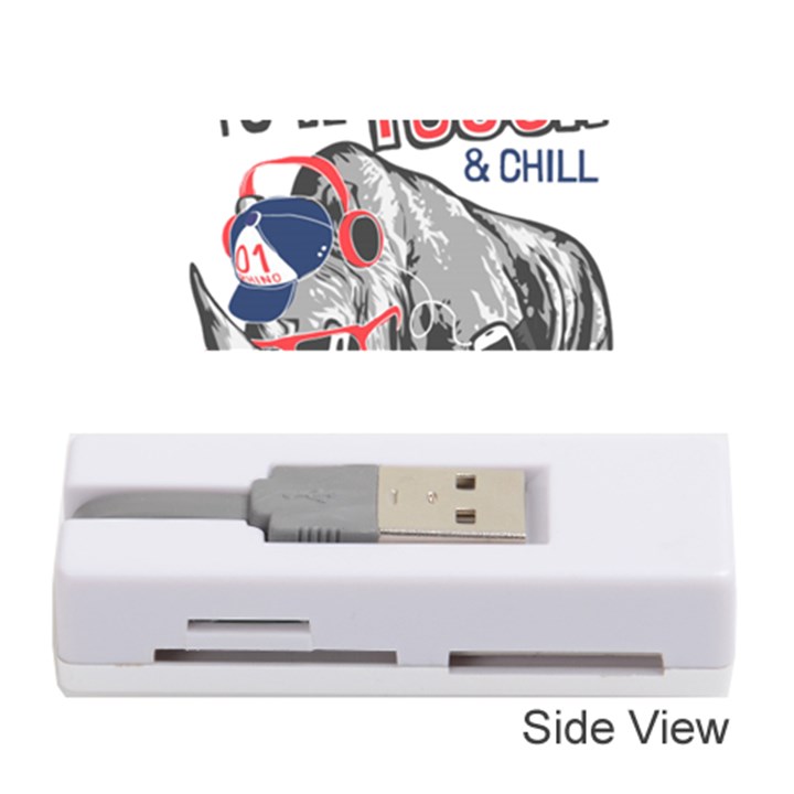 Choose To Be Tough & Chill Memory Card Reader (Stick)