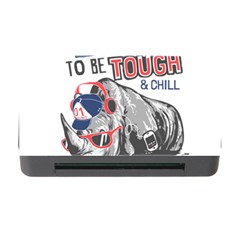 Choose To Be Tough & Chill Memory Card Reader With Cf by Bigfootshirtshop