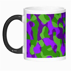 Purple and Green Camouflage Morph Mugs