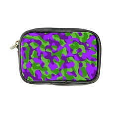 Purple and Green Camouflage Coin Purse