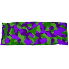 Purple and Green Camouflage Body Pillow Case Dakimakura (Two Sides)