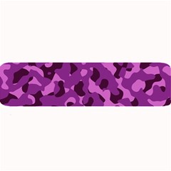 Dark Purple Camouflage Pattern Large Bar Mats by SpinnyChairDesigns