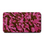 Pink and Brown Camouflage Medium Bar Mats 16 x8.5  Bar Mat