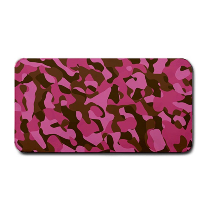 Pink and Brown Camouflage Medium Bar Mats