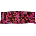 Pink and Brown Camouflage Body Pillow Case Dakimakura (Two Sides) Back