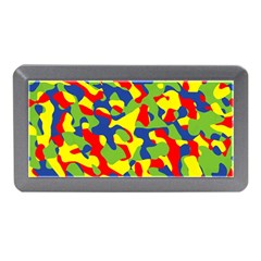 Colorful Rainbow Camouflage Pattern Memory Card Reader (mini)