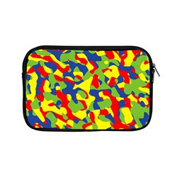 Colorful Rainbow Camouflage Pattern Apple Macbook Pro 13  Zipper Case by SpinnyChairDesigns