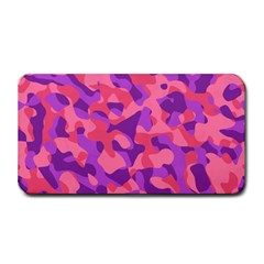 Pink And Purple Camouflage Medium Bar Mats by SpinnyChairDesigns