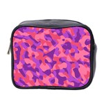 Pink and Purple Camouflage Mini Toiletries Bag (Two Sides) Front