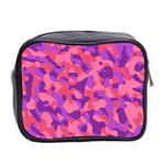 Pink and Purple Camouflage Mini Toiletries Bag (Two Sides) Back