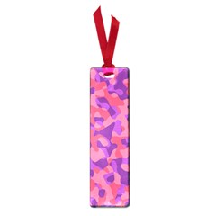 Pink And Purple Camouflage Small Book Marks by SpinnyChairDesigns