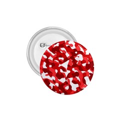 Red And White Camouflage Pattern 1 75  Buttons by SpinnyChairDesigns