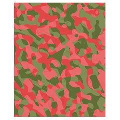 Pink And Green Camouflage Pattern Drawstring Bag (small) by SpinnyChairDesigns