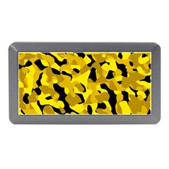 Black and Yellow Camouflage Pattern Memory Card Reader (Mini)