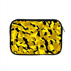 Black and Yellow Camouflage Pattern Apple MacBook Pro 15  Zipper Case