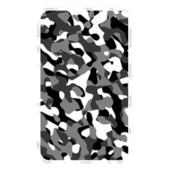 Black and White Camouflage Pattern Memory Card Reader (Rectangular)