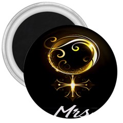 Venus Mrs 3  Magnets by PurplePrincess