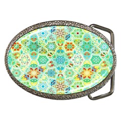 Bright Mosaic Belt Buckles by ibelieveimages