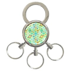 Bright Mosaic 3-ring Key Chain by ibelieveimages