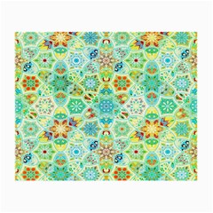 Bright Mosaic Small Glasses Cloth by ibelieveimages