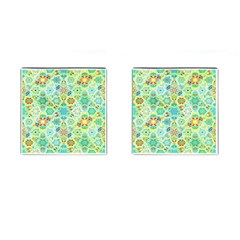 Bright Mosaic Cufflinks (square) by ibelieveimages