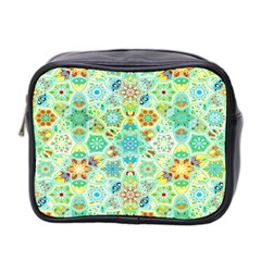 Bright Mosaic Mini Toiletries Bag (two Sides) by ibelieveimages