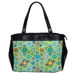 Bright Mosaic Oversize Office Handbag by ibelieveimages