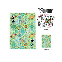 Bright Mosaic Playing Cards 54 Designs (mini) by ibelieveimages