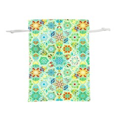 Bright Mosaic Lightweight Drawstring Pouch (m)